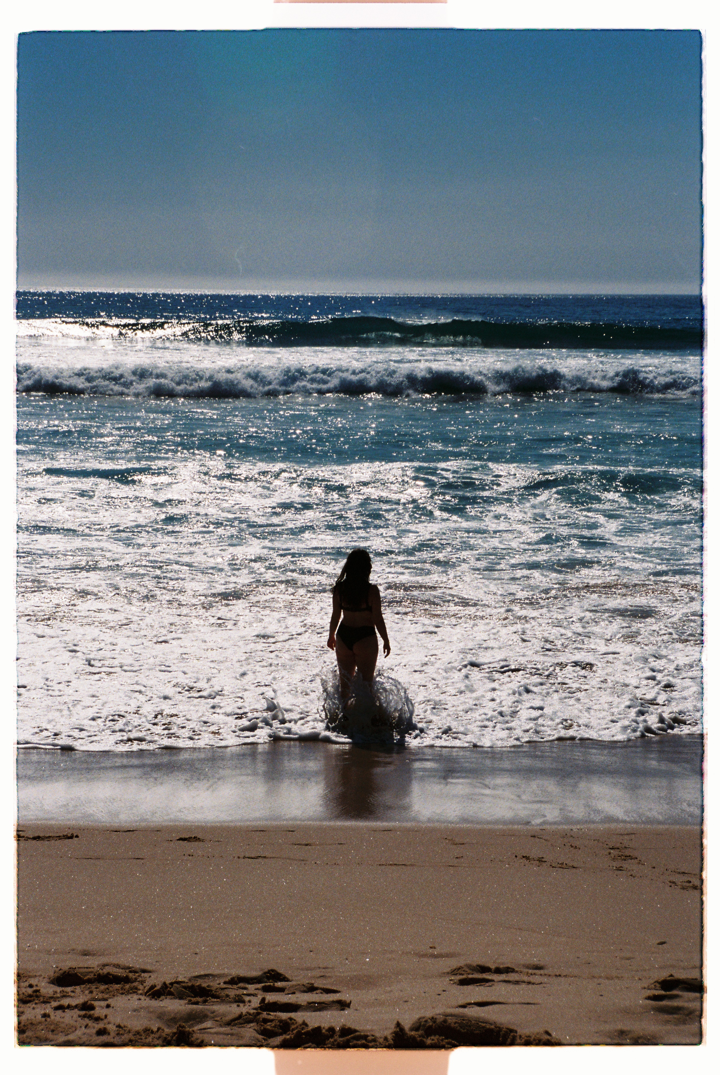 Beach film photo