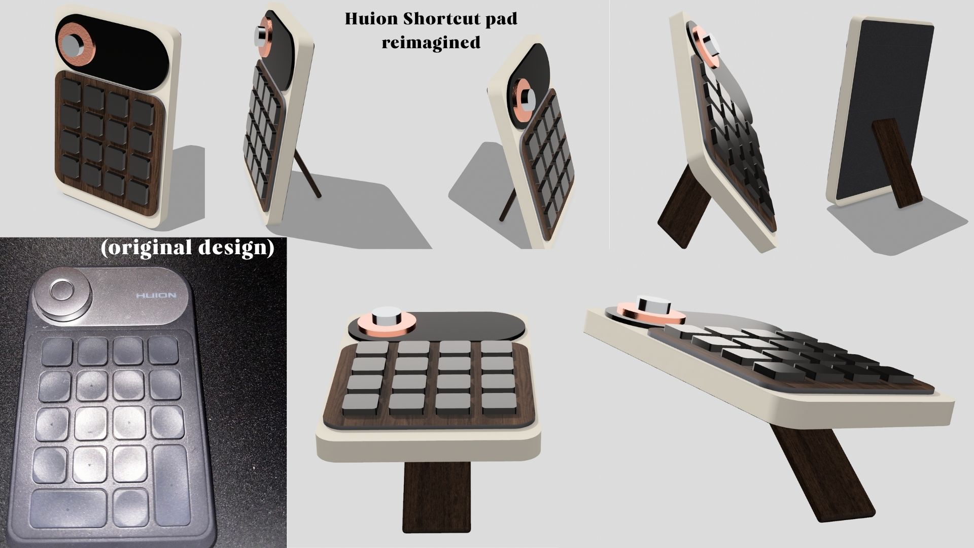 Huion shortcut keypad re-imagined